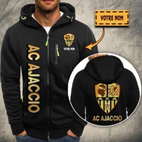 Veste à capuche zippée AC Ajaccio