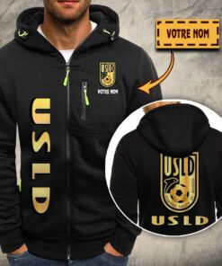 Veste à capuche zippée USL Dunkerque