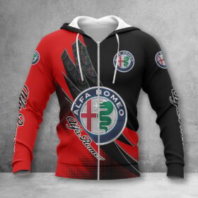 Hoodie zippé Alfa Romeo