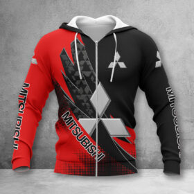 Hoodie zippé Mitsubishi