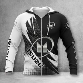 Hoodie zippé Isuzu