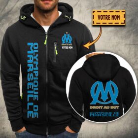 Veste à capuche zippée Olympique de Marseille