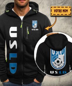 Veste à capuche zippée USL Dunkerque