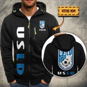Veste à capuche zippée USL Dunkerque