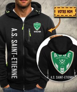 Veste à capuche zippée AS Saint-Etienne