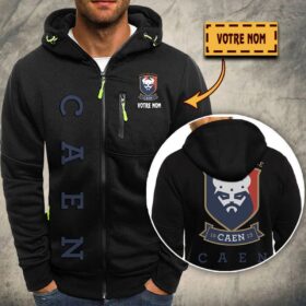 Veste à capuche zippée Stade Malherbe Caen