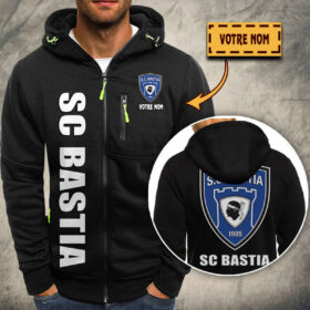Veste à capuche zippée Sporting Club di Bastia
