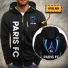 Veste à capuche zippée Paris FC