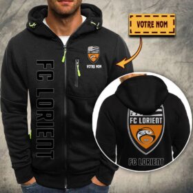 Veste à capuche zippée FC Lorient