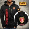 Veste à capuche zippée AS Monaco
