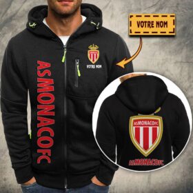 Veste à capuche zippée AS Monaco