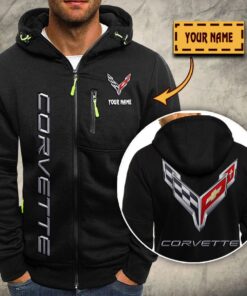 Veste à capuche zippée Chevrolet Corvette
