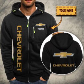 Veste à capuche zippée Chevrolet