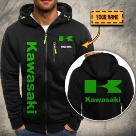 Veste à capuche zippée Kawasaki