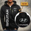 Veste à capuche zippée Hyundai