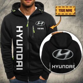 Veste à capuche zippée Hyundai