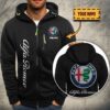Veste à capuche zippée Alfa Romeo