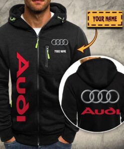 Veste à capuche zippée Audi