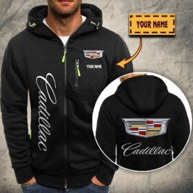 Veste à capuche zippée Cadillac