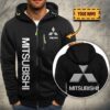 Veste à capuche zippée Mitsubishi