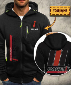 Veste à capuche zippée Case IH
