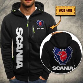 Veste à capuche zippée Scania