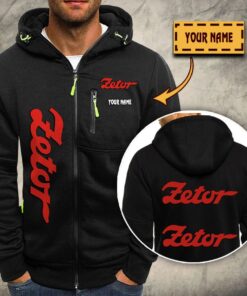 Veste à capuche zippée Zetor