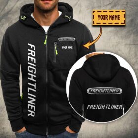 Veste à capuche zippée Freightliner