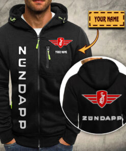 Veste à capuche zippée Zundapp