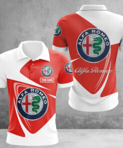 Polo Alfa Romeo Red