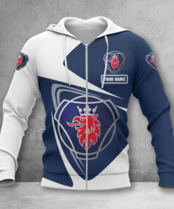 Hoodie zippé Scania