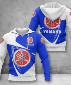 Sweat à capuche Yamaha Blue