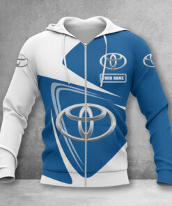 Hoodie zippé Toyota Blue