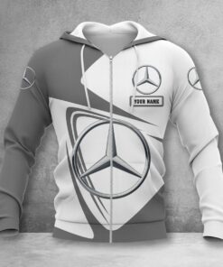Hoodie zippé Mercedes-Benz White