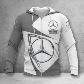 Hoodie zippé Mercedes-Benz White