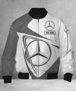 Blouson bomber Mercedes-Benz White