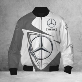 Blouson bomber Mercedes-Benz White