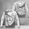 Sweat à capuche Mercedes-Benz White