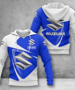Sweat à capuche Suzuki Blue