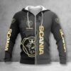 Hoodie zippé Scania