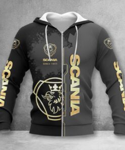 Hoodie zippé Scania