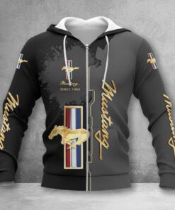 Hoodie zippé Ford Mustang