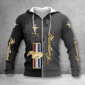 Hoodie zippé Ford Mustang