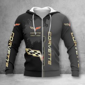 Hoodie zippé Corvette C6