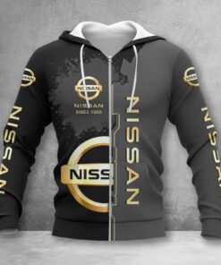 Hoodie zippé Nissan