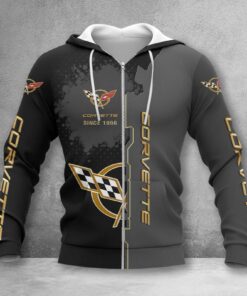 Hoodie zippé Corvette C5