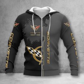 Hoodie zippé Corvette C5