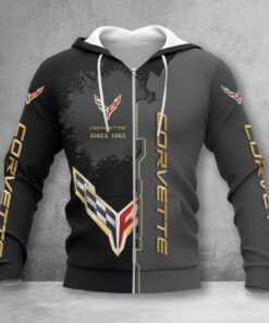 Hoodie zippé Chevrolet Corvette