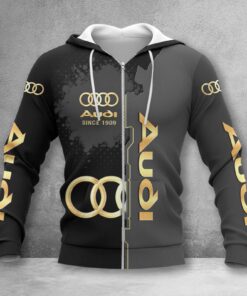 Hoodie zippé Audi