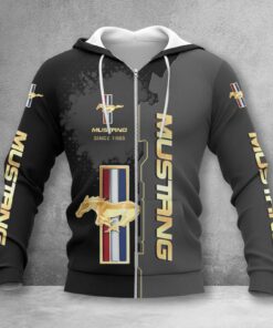 Hoodie zippé Ford Mustang